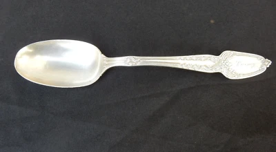 Cuchara para servir Broom Corn de Tiffany de plata de ley 8,5" - "Larney" mono - 80 g Foto 1 de 4