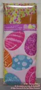 NEW EASTER SPRING TABLECLOTH 60" X 144" OBLONG DECORATIVE EASTER EGG THEME EGGS - Picture 1 of 1