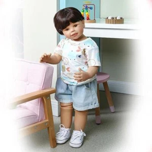 28" Reborn Doll Vinyl Ball Model Jointed Standing Huge Toddler Girl Boy Kids DIY - Picture 1 of 5