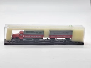BREKINA - 7328 Henschel HS 140 Hängerzug Union Transport (H0/1:87) NEU & OVP - Picture 1 of 3