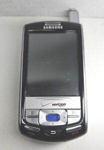 Samsung SCH-i730 Black Verizon Slider Cell Phone Touchscreen  - Untested