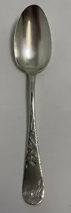 Antik Sterlingsilber Schleppklee Pat 16. August 1887 graviert 8"" Löffel - Bild 1 von 17