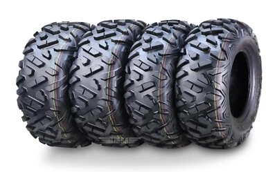 23x7-10 & 22x10-10 ATV Tire Set for Yamaha 92-98 Timberwolf 250 /05-06 Bruin 250 - Image 1 of 4