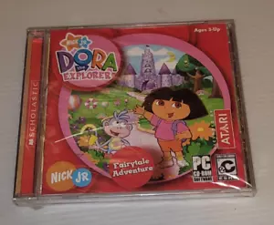 NICK JR. DORA THE EXPLORER FAIRYTAIL ADVENTURE ATARI CD-ROM 2004 - Picture 1 of 2