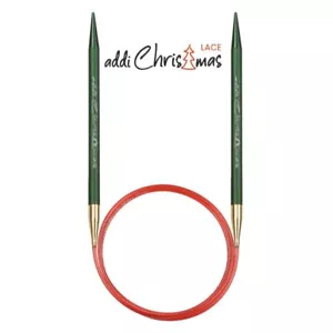 addiChristmas Lace Circular Knitting Needle 100cm (40in) - Picture 1 of 7