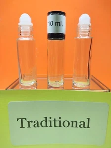 Traditional Body Oils, Musk, & Sandalwood, 10 ml. BUY 3, GET 1 FREE - Picture 1 of 6