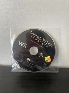 SOLO DISCO Secret Files: Tunguska - Nintendo Wii - UK PAL - Imagen 1 de 1