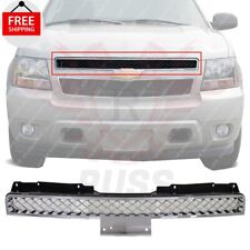 New Front Upper Grille Chrome Fits 2007-2014 Chevrolet Tahoe 2007-13 Avalanche
