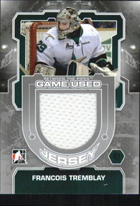 2012-13 Between The Pipes Jerseys Silver #M57 Francois Tremblay Jsy/140