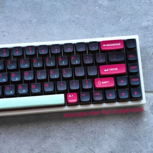 Domikey Neon Miami Keycap Set PBT Translucent For Cherry MX Mechanical Keyboards - Picture 1 of 11