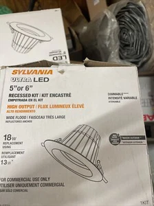 sylvania ultra led Recessed kit 5” or 6" - Picture 1 of 2
