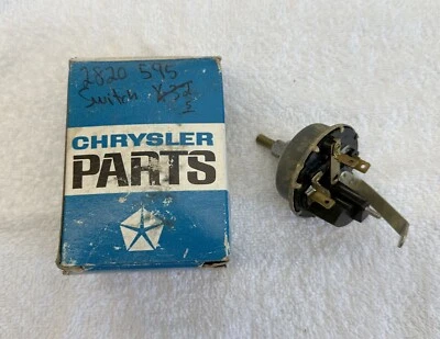 NOS MoPar 1966 Plymouth Fury Variable Speed Wiper Switch Sport VIP I II III 66 - Image 1 of 4