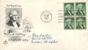13. United States FDC 1954 George Washington - Picture 1 of 1