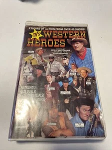 VHS - TV's Western Heroes (1993) Bonanza / Roy Rogers / Gunsmoke / The Rifleman - Picture 1 of 3
