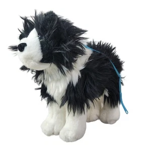 American Girl Haustier Rembrandt Border Collie Plüsch schwarz weiß 8 Zoll Saige F2221 2013 - Bild 1 von 9