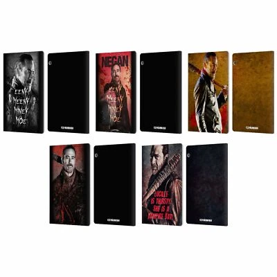ОФИЦИАЛЬНЫЙ КОЖАНЫЙ КНИЖНЫЙ ЧЕХОЛ AMC THE WALK DEAD NEGAN ДЛЯ ПЛАНШЕТА HUAWEI XIAOMI - Изображение 1 из 4