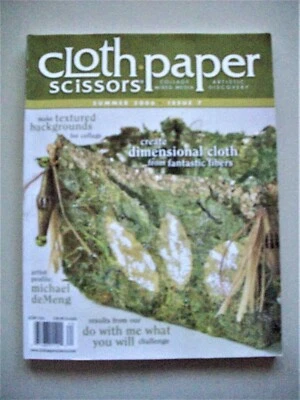Cloth, Paper Scissors Magazine-Summer 2006 - Image 1 of 2