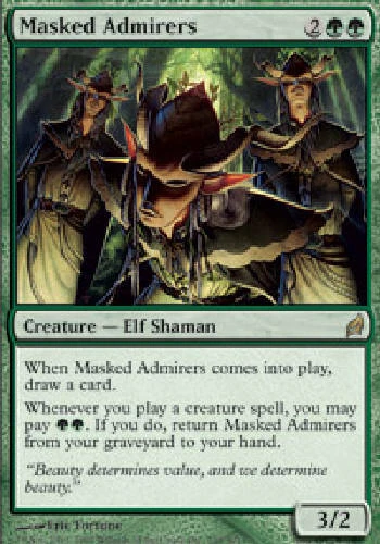 MASKED ADMIRERS X4 4 4X Lorwyn MTG Magic the Gathering Cards DJMagic - Image 1 of 1