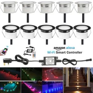 45mm WIFI APP Steuerung RGBW LED Lampe Terrassen Leuchten für Terrasse/Terrasse/Weg/Garten - Bild 1 von 17