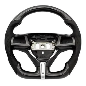 Real Carbon Fiber Steering Wheel Fits For 2016-2024 Maserati Levante / Ghibli - Picture 1 of 5