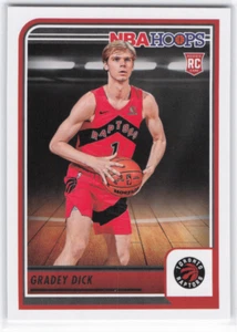 2023 NBA Hoops Gradey Dick RC Rookie Raptors #243 - Bild 1 von 2