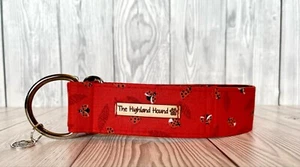 2" Bug Fishtail Martingale Dog Collar Handmade Greyhound, Whippet, Lurcher - Picture 1 of 7
