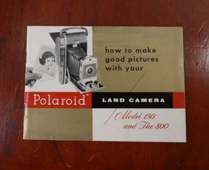 LIBRO DE INSTRUCCIONES POLAROID MODELO 150 Y 800/221495 - Imagen 1 de 1
