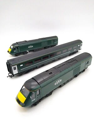 Hornby GWR 43 HST High Speed Train 3pce Set DCC Ready & Working Lights -(Unused) - Image 1 of 4