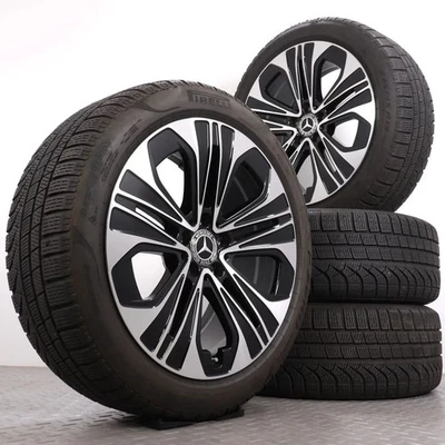 Winterräder 19 Zoll Mercedes W214 S214 Original Alu-Felgen A2144012300 245/45R19 - Bild 1 von 4