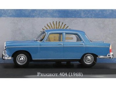 PEUGEOT 404 - 1968 - bluemetallic - Atlas 1:43 - Immagine 1 di 2