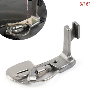 Máquina de coser industrial doble pliegue tipo resorte dobladillo prensatelas pie 3 - Imagen 1 de 7