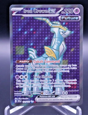 Iron Crown ex 191/162 Sv05: Temporal Forces Holo K270 - Image 1 of 2