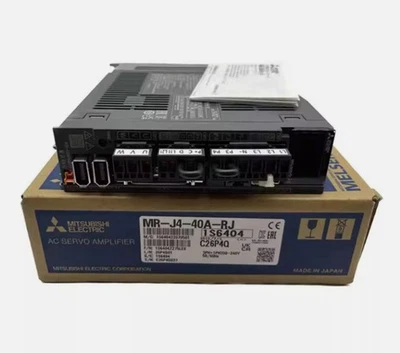 NEW Mitsubishi MR-J4-40A-RJ AC Servo Drive MRJ440ARJ - Image 1 of 3