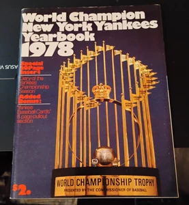 1978 New York Yankees Yearbook near mint condition (see scan) - Picture 1 of 3