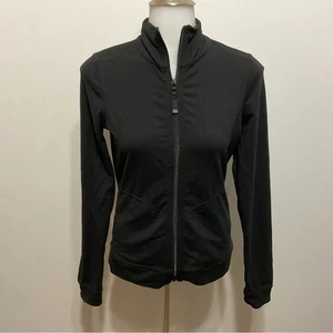 Chaqueta activa Prana negra con cremallera completa talla XS - Imagen 1 de 9