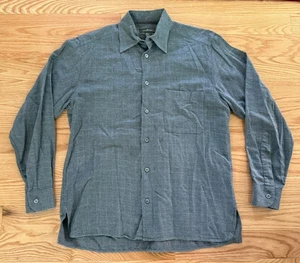 Ermenegildo Zegna Dress Shirt Polo Men's Sz S Made in Italy Button-Down Collar - Picture 1 of 4