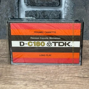 RARE TDK D-C180 Blank Audio Cassette Tape (Sealed) NOS! Neu! a - Bild 1 von 5