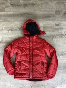 Timberland Youth Boys Size L Large Red Winter Coat Jacket - Picture 1 of 15
