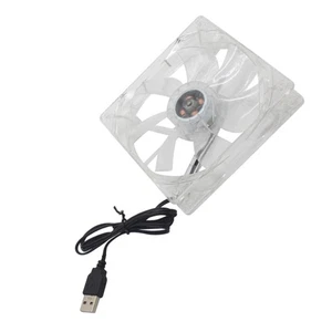 Empfänger Fan Usb Laptop Kühler Computer Schrank Lüfter Ruhig Computer Fan - Afbeelding 1 van 12