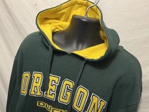 Mens Colosseum NCAA Oregon Ducks Hoodie Pullover Green Size XXL Sweater - Picture 1 of 6