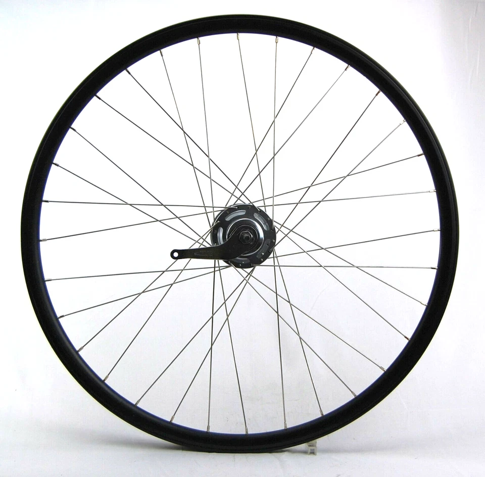 Hinterrad 28" schwarz 32-Loch Felge mit 7-Gang Nexus Nabenschaltung mit Zubehör - Bild 1 von 4