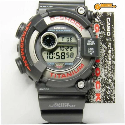 Casio G-Shock Mens Watch DW-8200-1A Frogman Classic Frog New with Tag Box Manual - Image 1 of 4