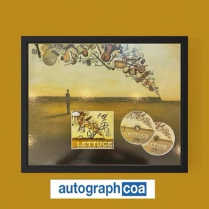 CD FIRMADO LECHUGA COLORADO SINFONÍA ENMARCADO ACOA GRANDE 20x16 MARCO AUTÓGRAFO - Imagen 1 de 5
