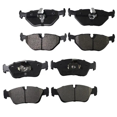 Front + Rear Ceramic Brake Pads Kit For BMW 318ti 323i 325Ci 325i 325xi 328Ci Z4 Foto 1 de 4