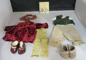 Completo bambola bambina Bitty Twins American Girl vacanze di Natale in pensione! - Foto 1 di 11