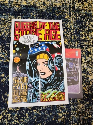 QOTSA Queens Of The Stone Age ST Limited Edition Colored Vinyl Sealed W/ Poster - Image 1 of 4
