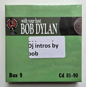With Your Host Bob Dylan : Box 9 - 10 x CD Box Set NEW & SEALED - Picture 1 of 4