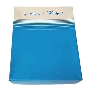 RARE Corporate Memorabilia Philips & Whirlpool Joint Venture Champagne Flutes - Picture 1 of 9