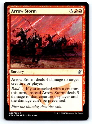 Khans of Tarkir #98 Arrow Storm - Image 1 of 2