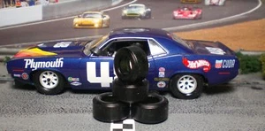 1/32 "XPG" URETHANE SLOT CAR TIRES 2pr XPG-21105 fit SCX AAR Cuda - Picture 1 of 1